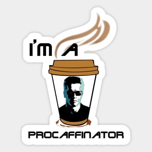 The Procaffinator Sticker